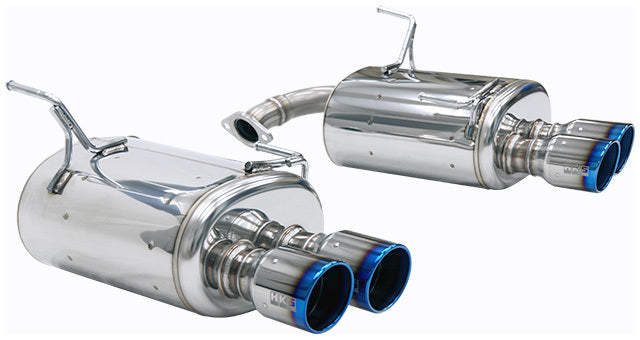 HKS Legamax Premium Axle Back Exhaust (Mufflers) - Subaru WRX VB 22+ - Revzone