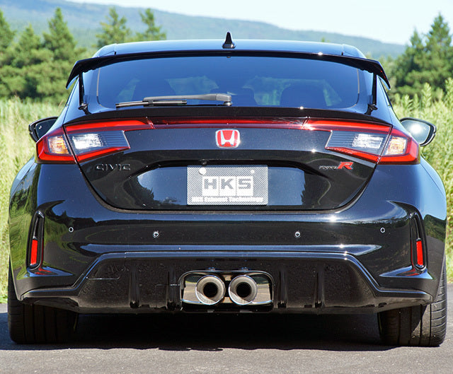 HKS Legamax Sports Catback Exhaust w/ Ti Tips - Honda Civic Type-R FL5 22+ - Revzone