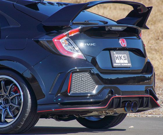 HKS LEGAMAX Premium Exhaust Catback System - Honda Civic Type R FK8 17+ - Revzone