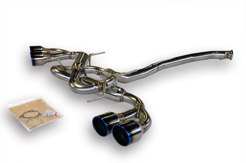 HKS Legamax Premium Catback Exhaust - Nissan R35 GT-R 08+