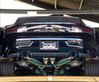 HKS Super Turbo Muffler Catback Exhaust System - Nissan 400Z RZ34 VR30DDT - Revzone