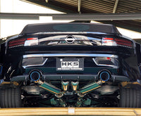 HKS Super Turbo Muffler Catback Exhaust System - Nissan 400Z RZ34 VR30DDT - Revzone