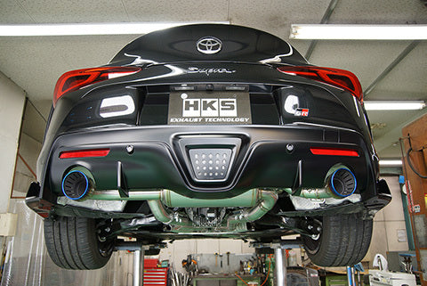 HKS Super Turbo Muffler Catback Exhaust - suits Toyota SUPRA GR A90 - Revzone