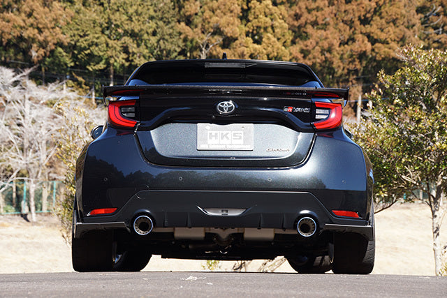 HKS Super Turbo Muffler Ti Exhaust - Toyota Yaris GR XPA16R - Revzone