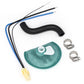 DeatschWerks 415LPH DW400 In-Tank Fuel Pump w/ 9-1044 Install Kit 85-97 Ford Mustang Cobra - 9-401-1044