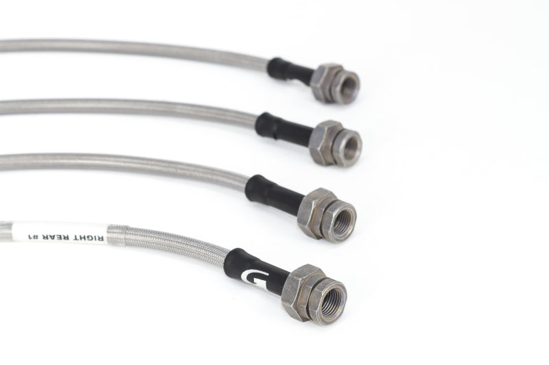 Goodridge 04-06 Cadillac CTS-V (w/Brembo Brakes) Stainless Steel Brake Line Kit - 12242