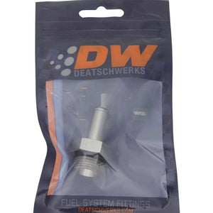 DeatschWerks 8AN ORB Male to 3/8in Barb Fitting (Single Barb - Incl O-Ring) - 6-02-0509