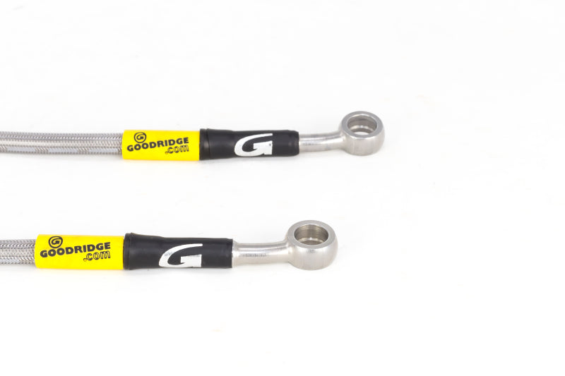 Goodridge 17-20 Honda Civic Si (Si Model Only) Stainless Steel Brake Line Kit - 20040