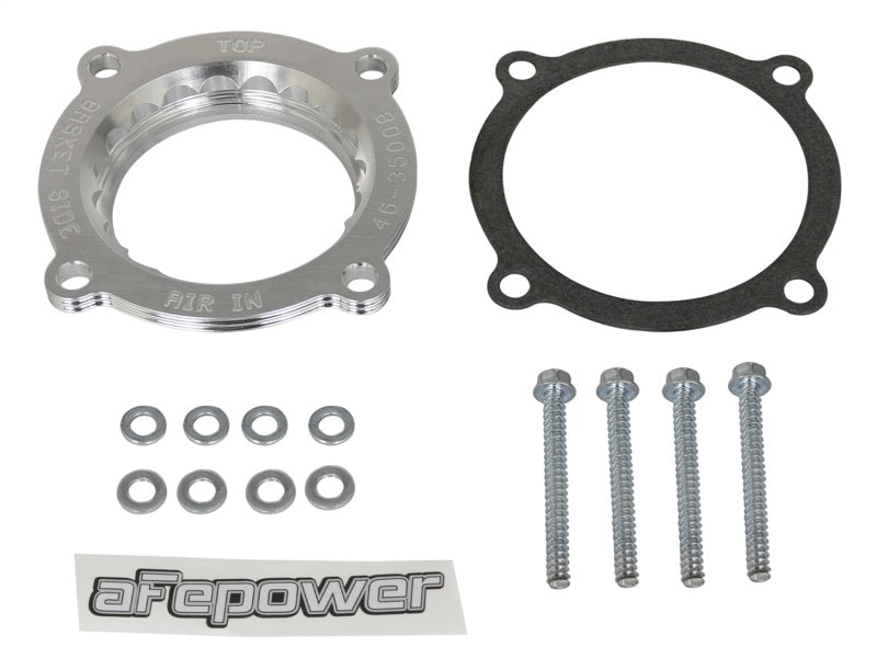 aFe Silver Bullet Throttle Body Spacer 2018+ Jeep Wrangler (JL) V6 3.6L - 46-35008