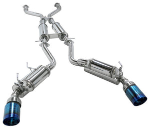 HKS Full Dual Muffler Catback Exhaust System - Nissan 370Z Z34 12/08 - 09/21