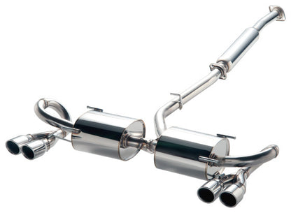 HKS Legamax Sports w/ Dual Tips Catback Exhaust - Subaru BRZ ZC6 FA20 12/03-16/07