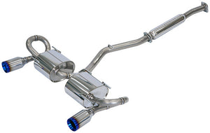 HKS Legamax Sports Catback Exhaust w/ Ti Tips - Toyota GR 86 ZN8/Subaru BRZ ZD8 22+