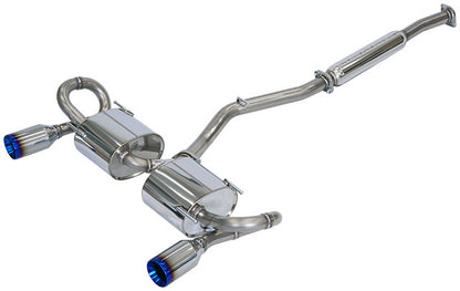 HKS Legamax Sports Catback Exhaust w/ Ti Tips - Toyota GR 86 ZN8/Subaru BRZ ZD8 22+
