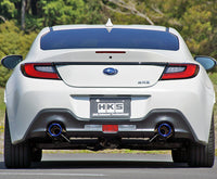 HKS Legamax Sports Catback Exhaust w/ Ti Tips - Toyota GR 86 ZN8/Subaru BRZ ZD8 22+ - Revzone