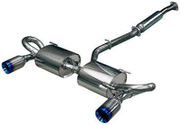 HKS Legamax Sports w/ Blue Ti tips Catback Exhaust - suits Toyota 86 ZN6 FA20 12/04+