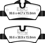 EBC 14+ Mini Hardtop 1.5 Turbo Cooper Ultimax2 Rear Brake Pads - UD1800