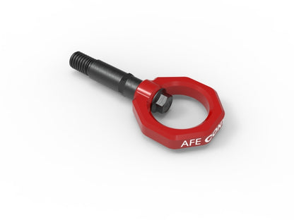 aFe Control Rear Tow Hook Red 20-21 Toyota GR Supra (A90) - 450-721002-R