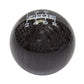 NRG Ball Style Shift Knob - Heavy Weight 480G / 1.1Lbs. - Black Carbon Fiber (6 Speed) - SK-300BC-1-W