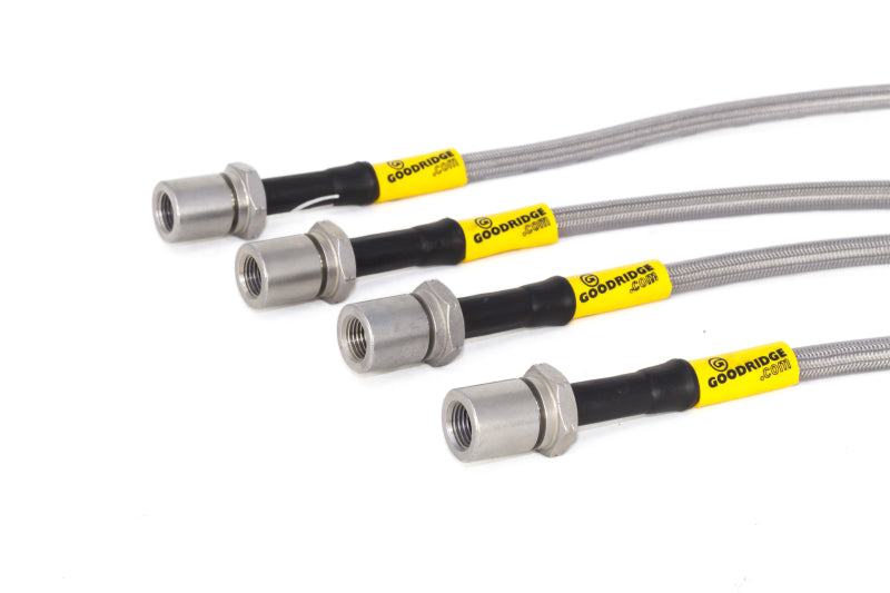 Goodridge 13-15 Subaru Crosstrek XV (All Models) SS Brake Line Kit - 24229