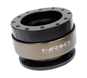 NRG Quick Release Gen 2.0 - Black Body / Chrome Ring SFI Spec 42.1 - SRK-200-1BK
