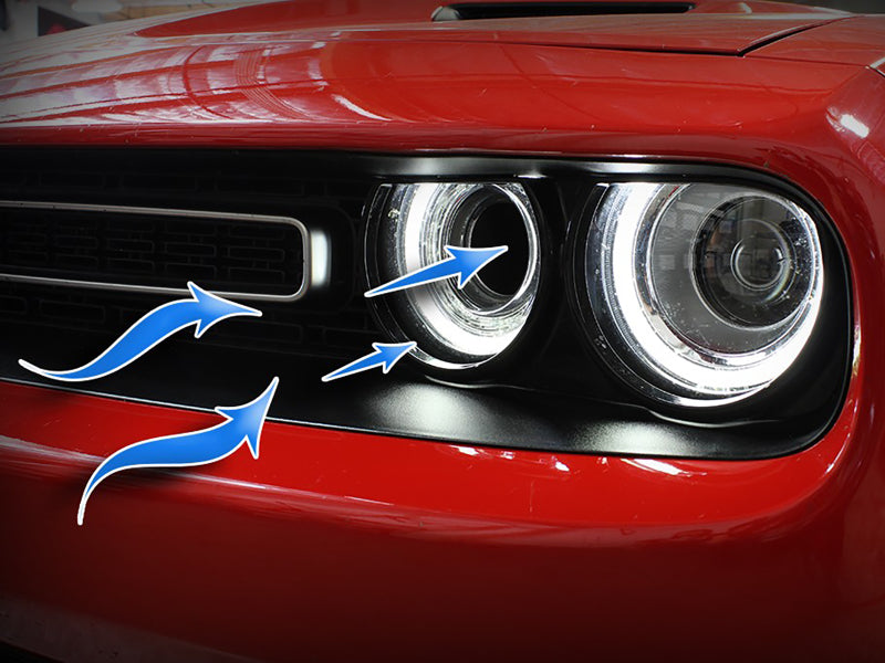 aFe Momentum GT Air Scoop 2019+ Dodge Challenger R/T V8-6.4L HEMI w/ Scat Pack - 50-70009S