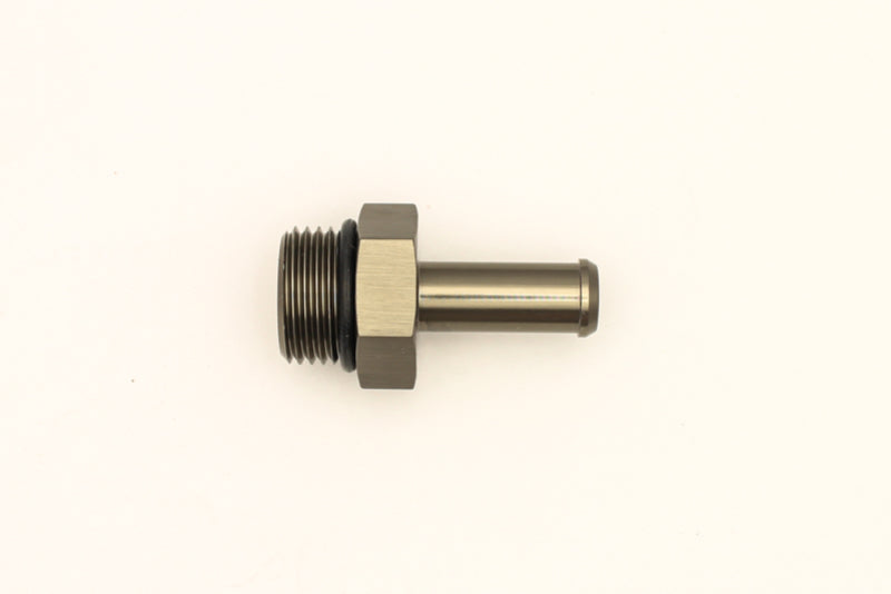 DeatschWerks 8AN ORB Male to 3/8in Barb Fitting (Single Barb - Incl O-Ring) - 6-02-0509