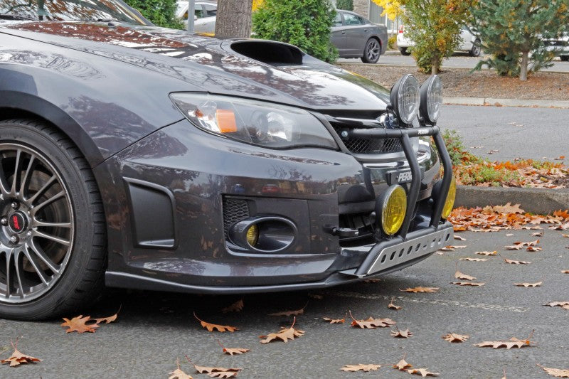 PERRIN 08-14 Subaru WRX & STI / 08-11 Impreza / 05-09 Legacy Tow Hook Kit (Front) - Flat Black - PSP-BDY-231BK