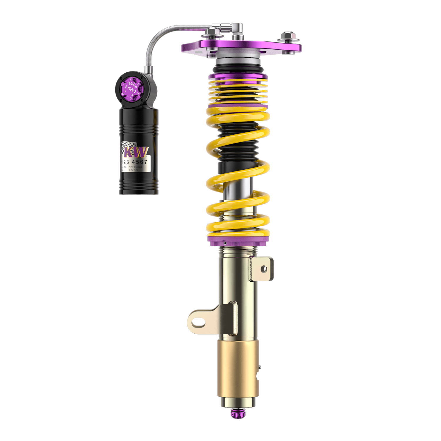 KW Coilover Kit V3 Clubsport - VW Golf Mk II (19E, 1G1) - 35280851 - Revzone