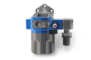 Injector Dynamics Inlet or Outlet Adaptor for F750 Fuel Filter 6AN Male - Black - 920-06-08-2