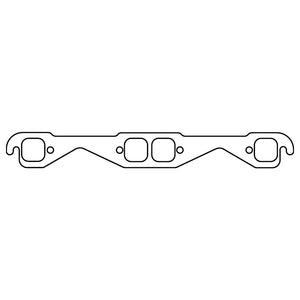 Cometic Chevrolet Gen-1 Small Block V8 .060in HTS Exhaust Manifold Gasket Set - 1.5in Square Port - C15612-060