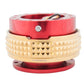NRG Quick Release Kit - Pyramid Edition - Red Body / Chrome Gold Pyramid Ring - SRK-210RD/CG