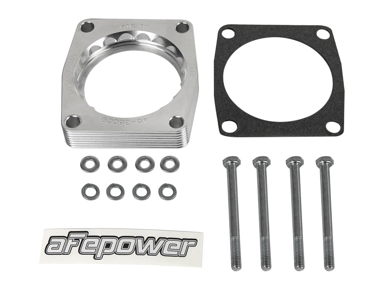aFe Silver Bullet Throttle Body Spacer TBS 17-19 Nissan Patrol (Y61) I6-4.8L - 46-36009