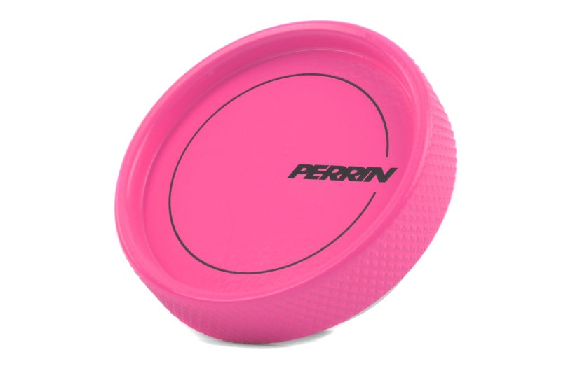 PERRIN 02-25 Subaru Impreza/WRX/STI & 13-25 Crosstrek/BRZ/FR-S/GR86/GR86 Oil Fill Cap - Hyper Pink - PSP-ENG-711HP