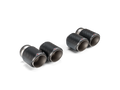 Akrapovic Tail Pipe Set (Carbon) - BMW M2 Coupe (G87) 2026+ - TP-CT/68 - Revzone