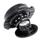 NRG Quick Release Kit Gen 2.5 - Black / Black Ring w/Finger Grooves - SRK-250BK