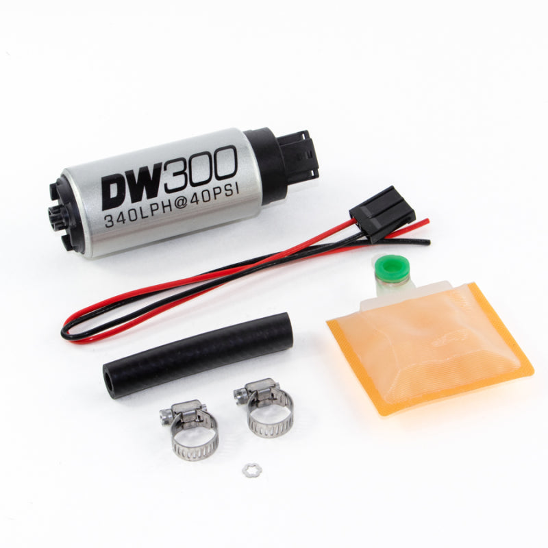 DeatschWerks 340 LPH In-Tank Fuel Pump w/ Universal Set Up Kit - 9-301-1000