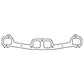 Cometic Chevrolet 348/409 W-Series Big Block V8 .064 AM Exhaust Manifold Gasket Set - C15040-064