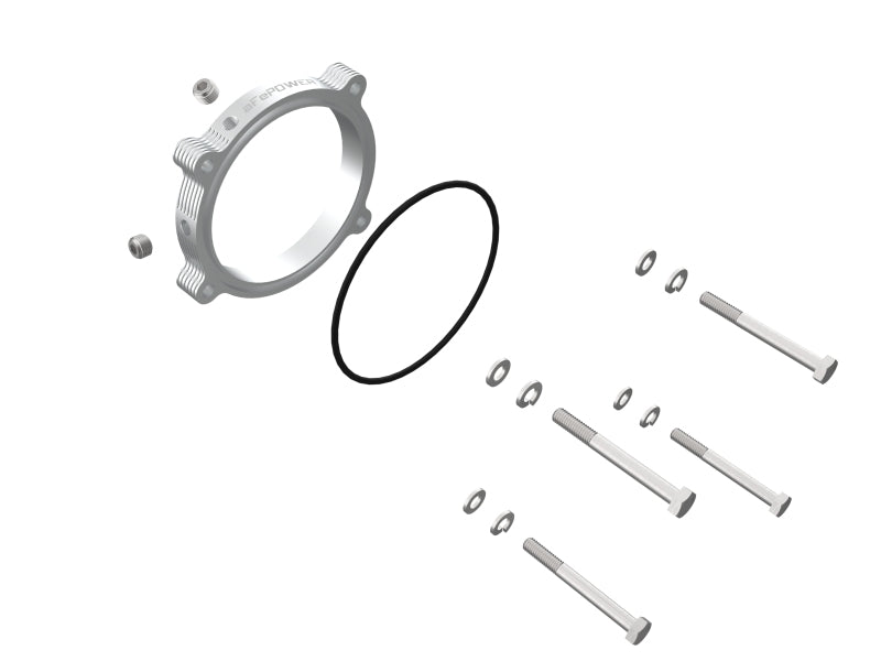 aFe Silver Bullet Throttle Body Spacers TBS Ram 1500 TRX 2021 V8-6.2L - 46-32011