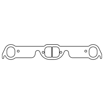 Cometic Pontiac 326-455 CI V8 .043in Copper Exhaust Manifold Gasket Set - 2.000in x 1.550in D-Ports - C15342C