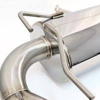 Korsh Subaru WRX STI 2008-2014 Hatch Catback Exhaust - Stainless Steel with Titanium Tips - Revzone