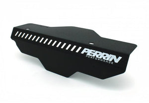 PERRIN 02-14 Subaru WRX / 04-21 STI / 08-11 Impreza Pulley Cover - Black - PSP-ENG-150BK