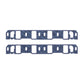Cometic Ford Windsor .039in Fiber Intake Mani Gskt Set-1.279in x 2.115in Rectangle Port - C5652-039