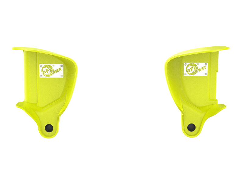 aFe Magnum FORCE Dynamic Air Scoop 15-18 BMW M3/15-20 M4 - Yellow - 54-13032SE
