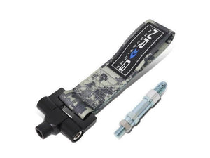 NRG Bolt-In Tow Strap Digital Camo- VW Golf 03-09 (5000lb. Limit) - TOW-180CM2
