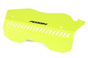 PERRIN 22-25 Subaru WRX Pulley Cover - Neon Yellow (TALL - For Use w/o PERRIN AOS) - PSP-ENG-153NY