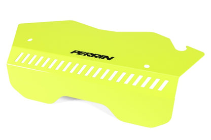 PERRIN 22-25 Subaru WRX Pulley Cover - Neon Yellow (TALL - For Use w/o PERRIN AOS) - PSP-ENG-153NY