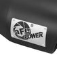 aFe Power Gas Exhaust Tip Black- 3 in In x 4.5 out X 9 in Long Bolt On (Black) - 49T30451-B09