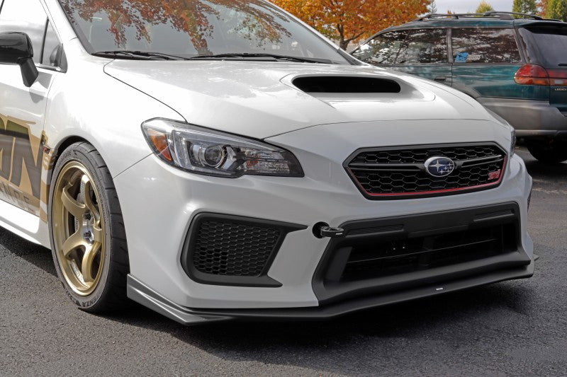 PERRIN 18-21 Subaru WRX & STI / 13-25 BRZ / 17-20 Toyota 86 Tow Hook Kit (Front) - Flat Black - PSP-BDY-235BK