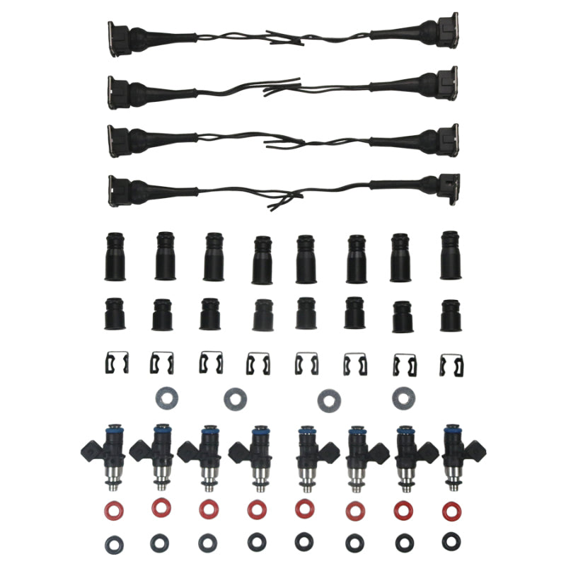 DeatschWerks LS Injector Kit Set of 8 2400cc/min Injectors - 16S-LS-2400-8