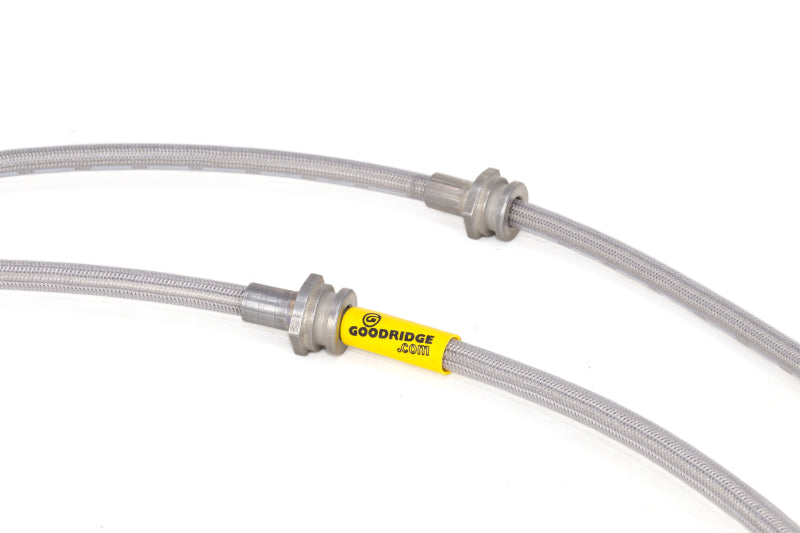 Goodridge 04-13 Mazda 3/Mazdaspeed3 Stainless Steel Brake Line Kit - 25048